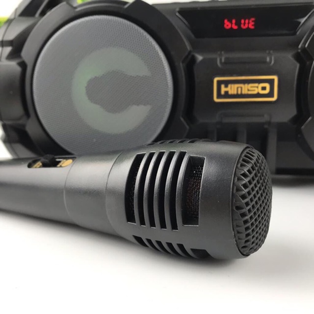 Loa sách tay karaoke KIMISO KM-s1(s2) kèm mic ( mic dây hoặc mic bluetooth)