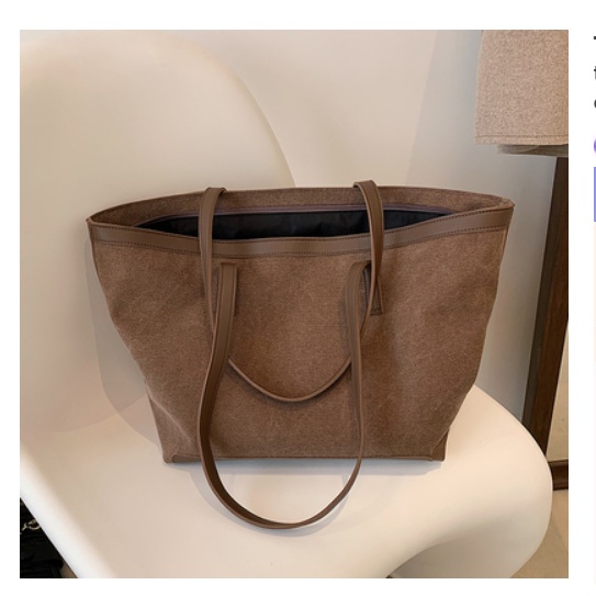 D61 Túi xách quai đeo bản to kiểu dáng thời trang