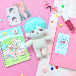 Plushdoll Rua Rua Gi 15cm Official Fansite (hàng có sẵn) - Doll BTS Suga (búp bê bông)