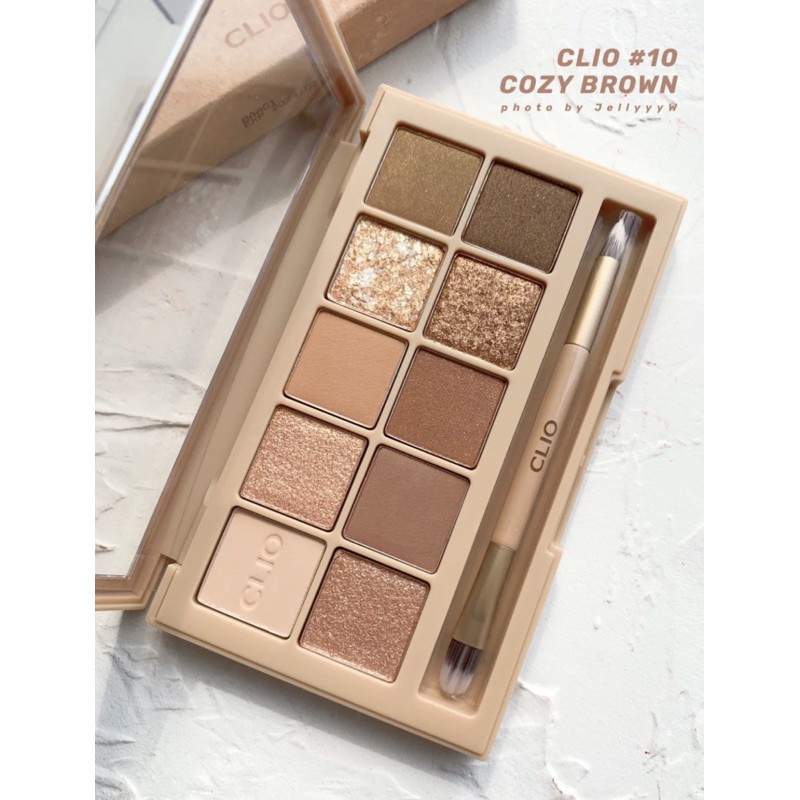 [100% AUTH] Bảng Phấn Mắt 10 màu Clio Pro Eye Palette