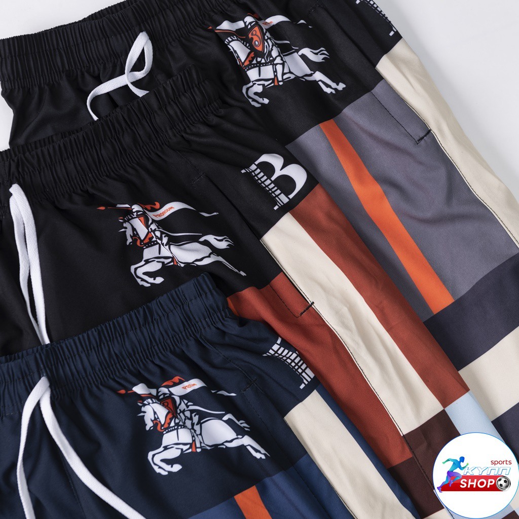 Quần short chất liệu vải 3D thời trang thể thao nam phom 40-75kg Mã KQ22 kynn shop | BigBuy360 - bigbuy360.vn