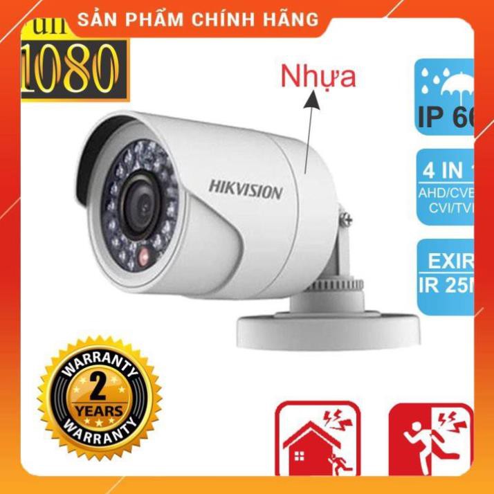 Camera HDTVI Thân Trụ HIKVISION DS-2CE16B2-IPF 2MP, Chính Hãng, Bảo Hành 24 Tháng