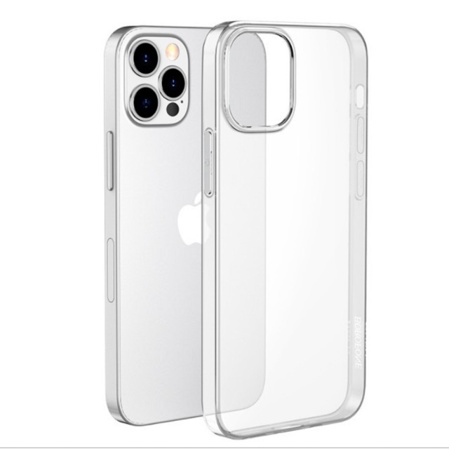 Ốp lưng trong suốt Hoco cho iPhone 12 Pro Max kích thước 6.7inch- Case Apple