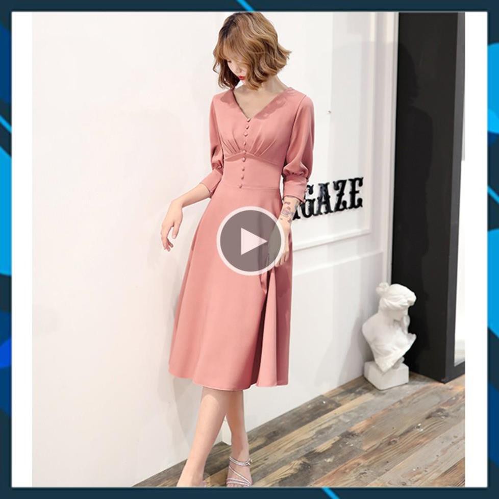 VÁY ĐẸP ĐẦM DÁNG XÒE | VÁY CÔNG SỞ HỒNG XINH YÊU | BigBuy360 - bigbuy360.vn