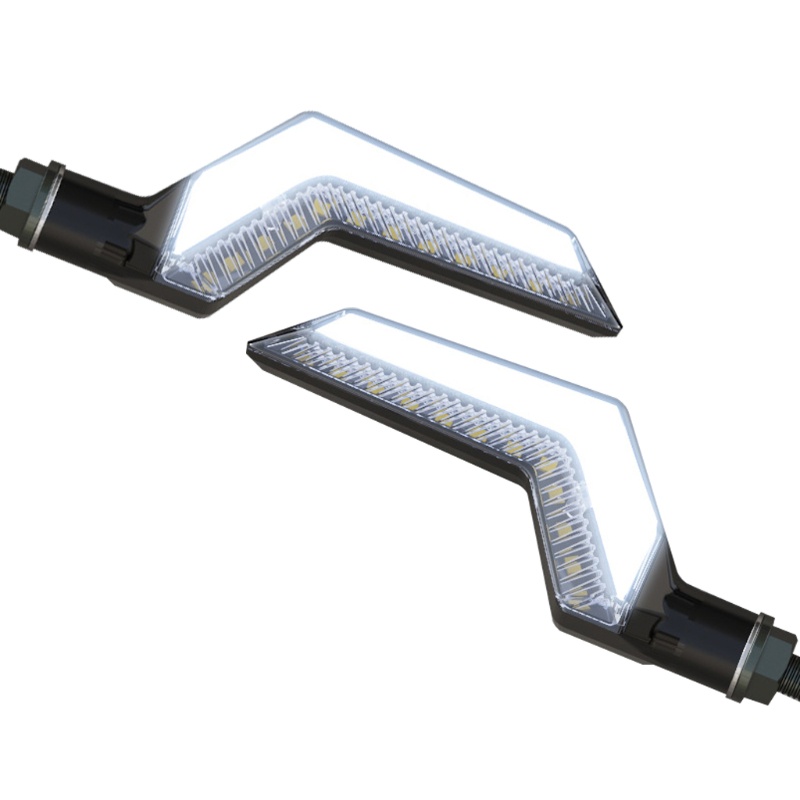 Bộ 2 Đèn Xi Nhan 12V 12V Ánh Sáng Vàng Hổ Phách Cao Cấp Dành Cho Xe Mô Tô