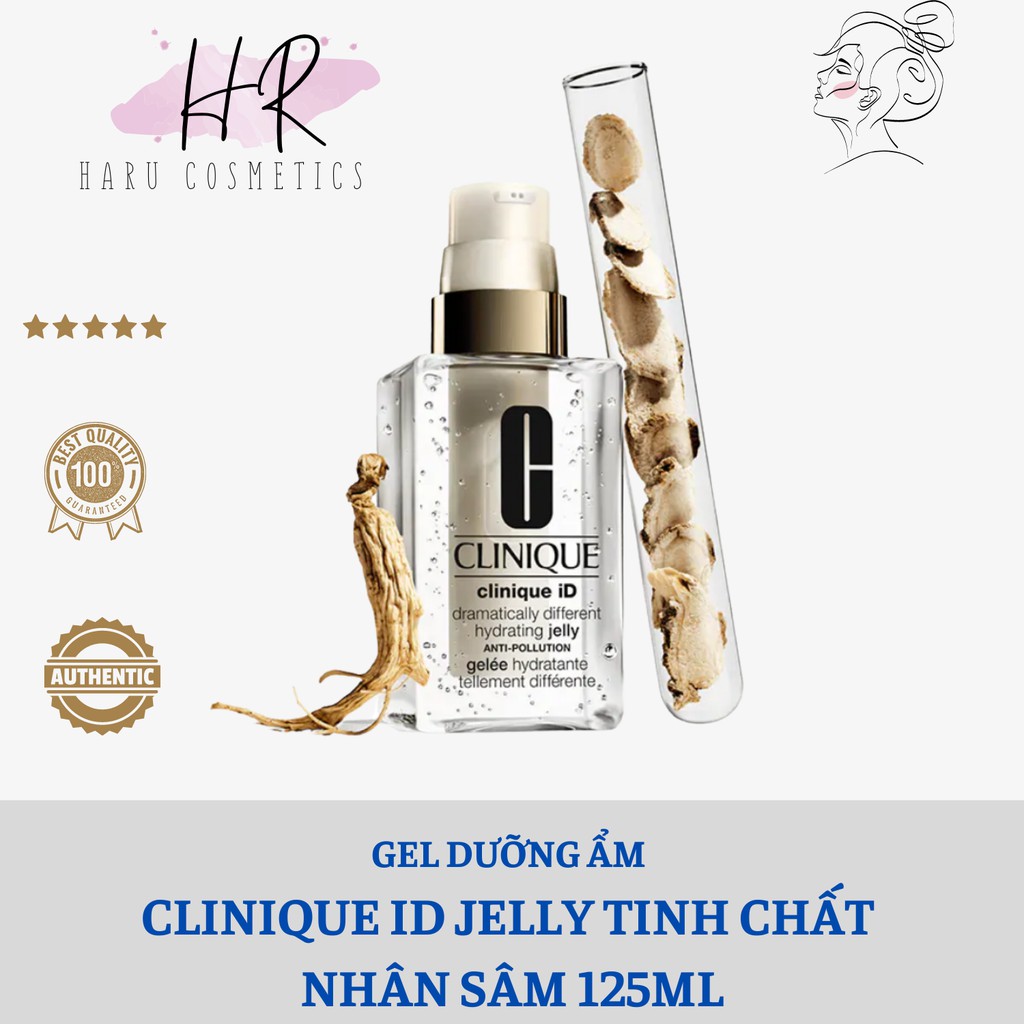 Gel Dưỡng ẩm Clinique ID Jelly Tinh Chất Nhân Sâm 125ml