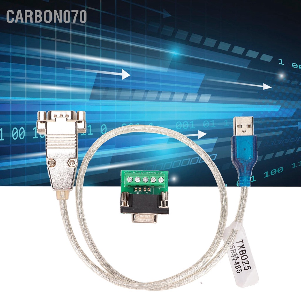 Carbon070 Cáp chuyển đổi cổng nối tiếp USB sang RS422 RS485 Khoảng cách truyền 1200m 485/422