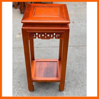 Đôn vuông chiện gỗ gụ mặt vuông 30cm