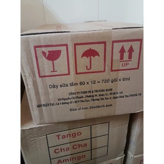 Sữa Tắm Salome Thùng 720 gói