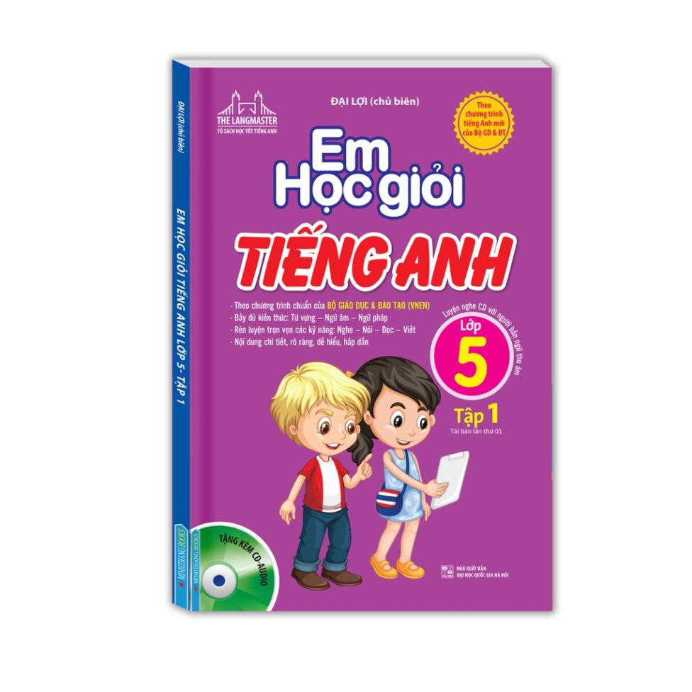 Sách - Em học giỏi tiếng Anh lớp 5 (tập 1)