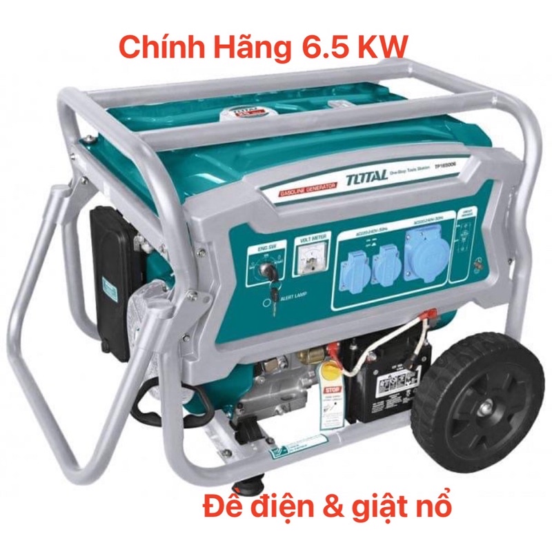 TOTAL MÁY PHÁT ĐIỆN DÙNG XĂNG 6.5 KW TP165006 (Cam kết Chính Hãng 100%)