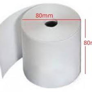 Thùng 50 cuộn giấy in hóa đơn nhiệt k80 phi 80mm, bọc màng co