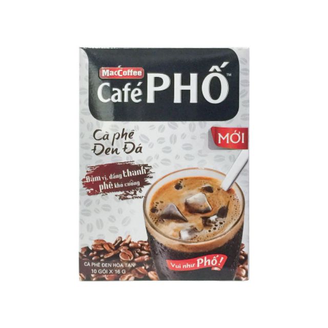 Cafe đen đá-cafe phố hộp 10 gói