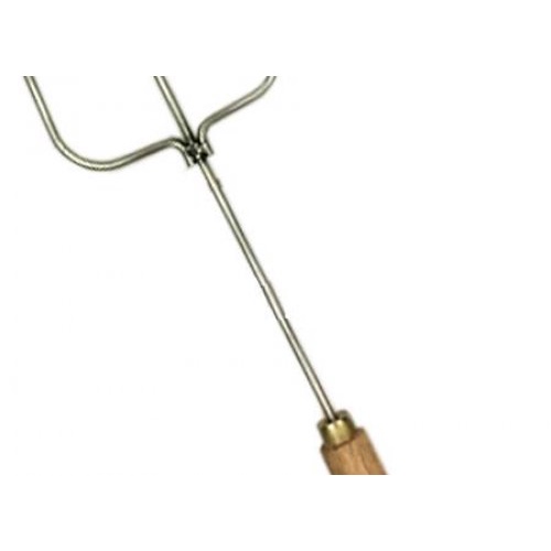 CÂY XIÊN GÀ NƯỚNG 3 CHIA CÁN GỖ 75CM