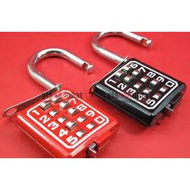 Khóa số an toàn PADLOCK (Giao màu ngẫu nhiên)