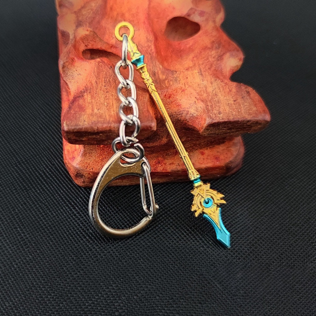 Mô hình móc khóa mini vũ khí Genshin Impact