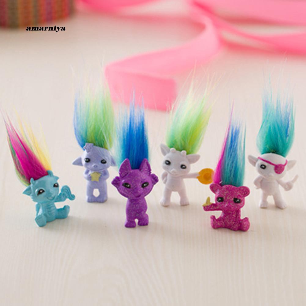 Búp bê đồ chơi trang trí hình nhân vật trolls Lucky