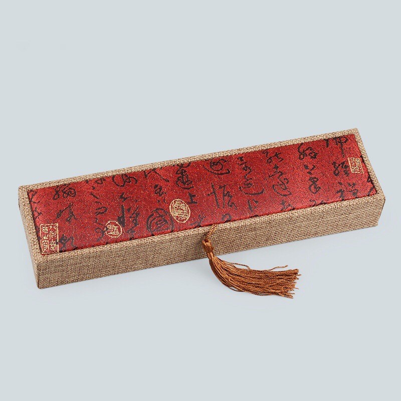 [GIÁ BUÔN] Hộp dài gấm cao cấp dài đựng trang sức - Hàng loại 1 chắc chắn PH844