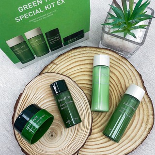 BỘ KIT dưỡng da Innisfree Green Tea Special Kit EX