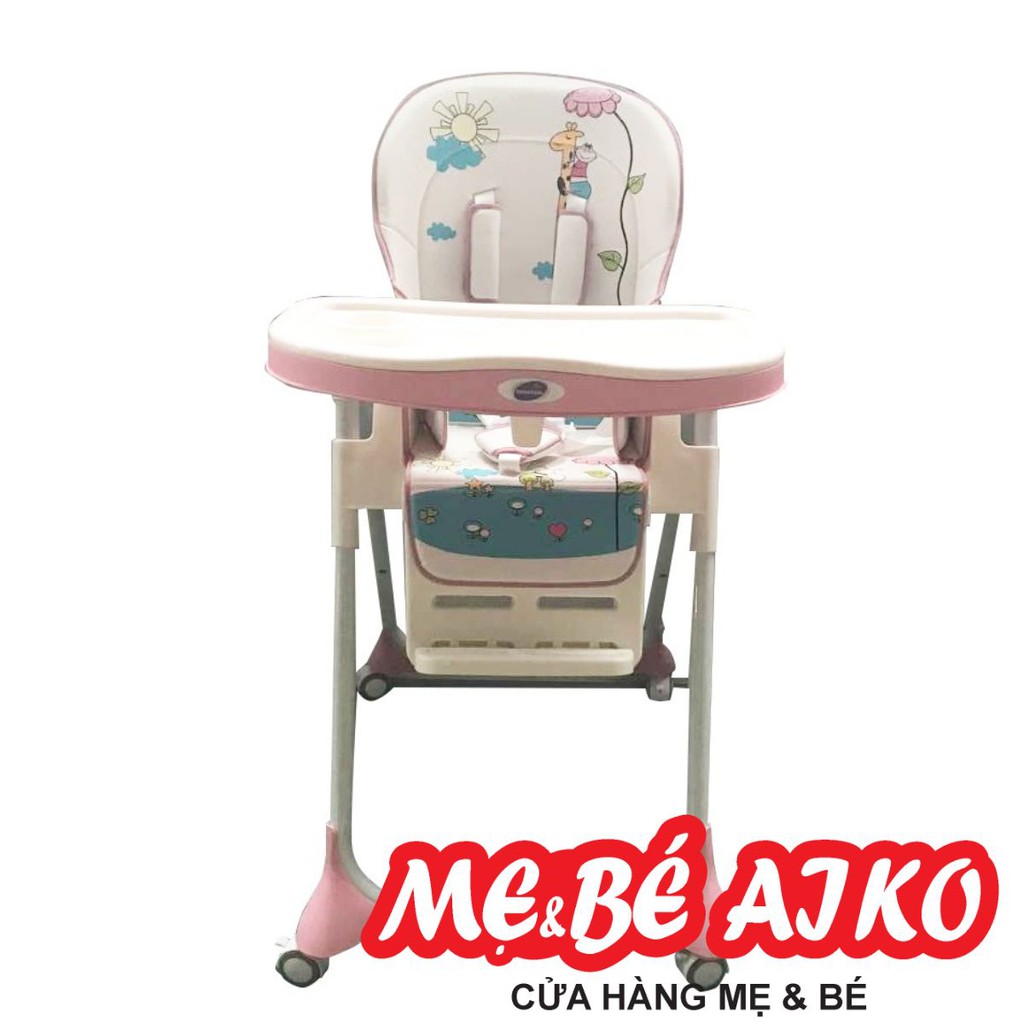 Ghế ngồi ăn cao đa năng Mastela 1015-B (Hươu cao cổ)