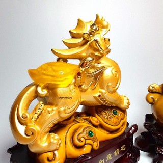 TỲ HƯU CẶP PHONG THỦY 2897 CAO 23CM
