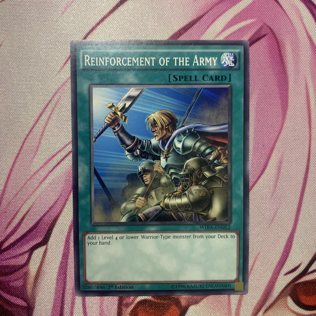 [EN-JP][Thẻ Bài Yugioh Chính Hãng] Reinforcement of the Army - ROTA