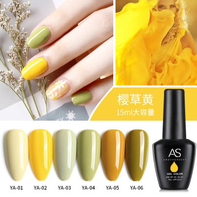 Sơn gel AS bền màu cực kì mướt 15ML (dành cho tiệm nail chuyên nghiệp) - YA