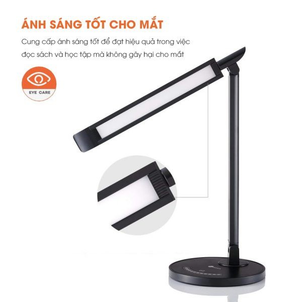 Đèn học chống cận TaoTronics TT-DL13, 12w, 7 mức sáng, 5 màu sáng, bảo hành 24 tháng