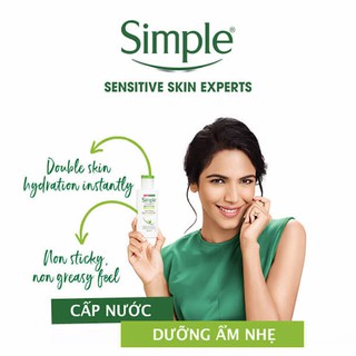Kem Dưỡng Ẩm Simple Hydrating Light Moisturiser 125ml