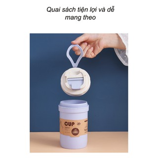 Bình nước 2 lớp nhựa lúa mạch