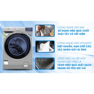 Máy giặt Electrolux Inverter 8 kg EWF8024ADSA (Miễn phí giao tại HCM-ngoài tỉnh liên hệ shop)