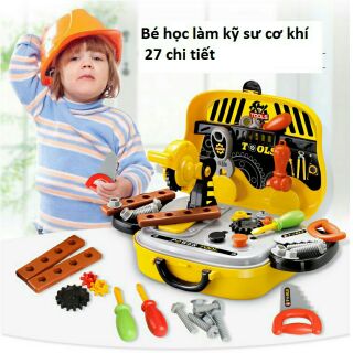 Bộ đồ chơi kỹ sư (nhựa) có ảnh thật