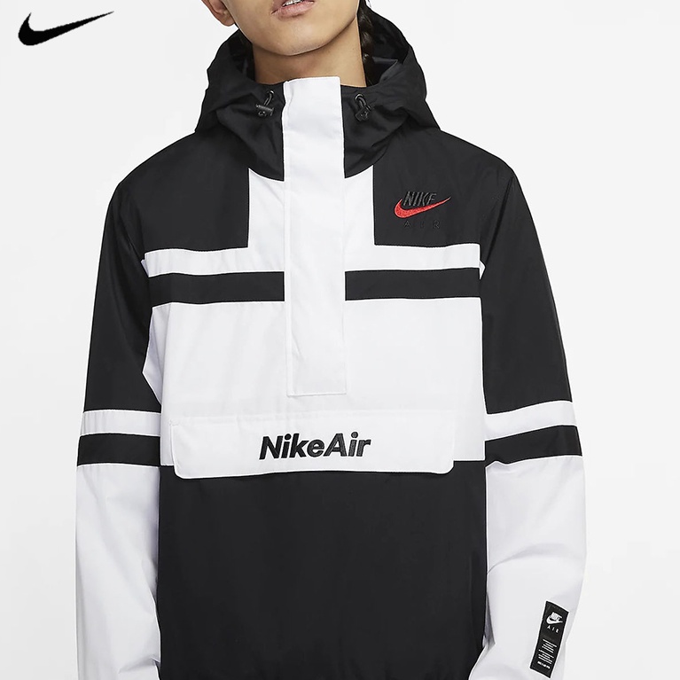 Áo khoác gió Nike có mũ trùm đầu chống thấm nước CJ4835