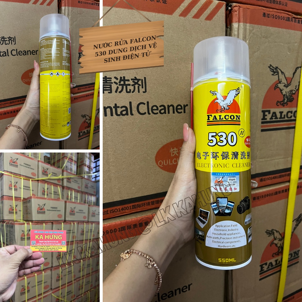 NƯỚC RỬA FALCON 530 THÙNG 24 CHAI