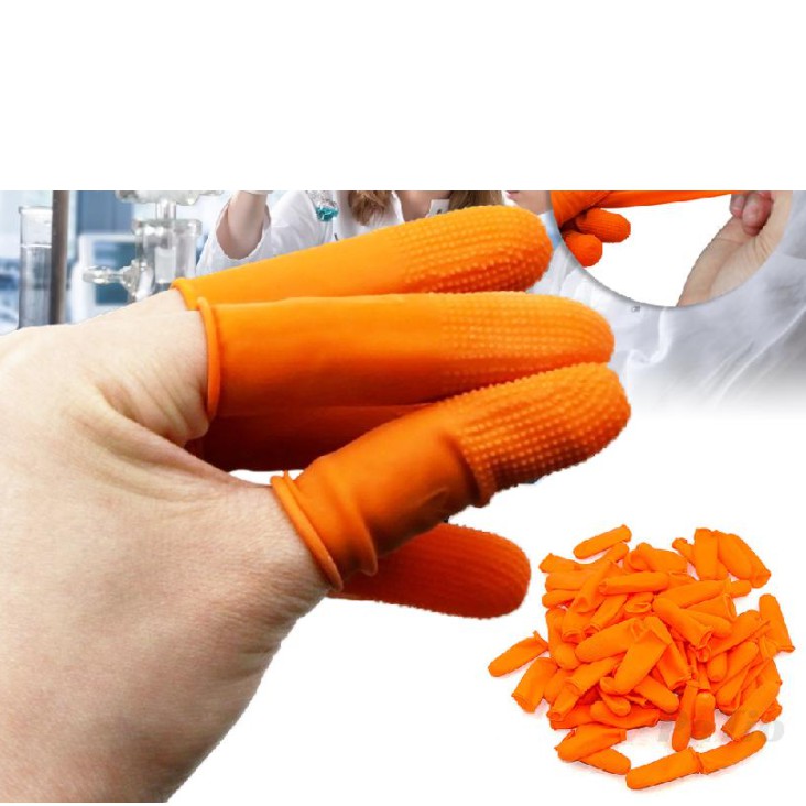 Bộ 20 cái găng tay chụp ngón làm đồ thủ công, bảo vệ ngón tay, chống trơn trượt
