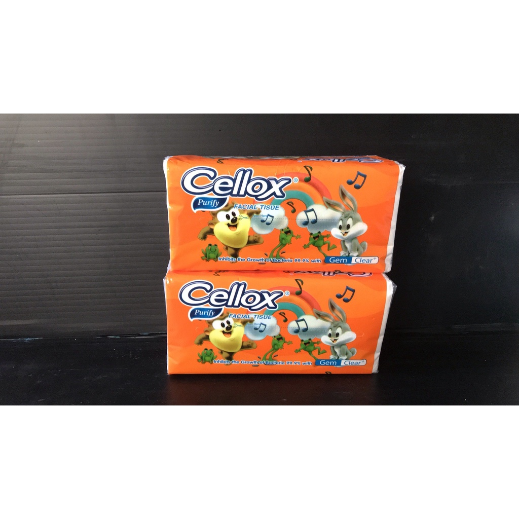 Hộp Khăn Giấy Lụa CELLOX 3 Lớp 260 Tờ Kích Thước 200mm*190mm
