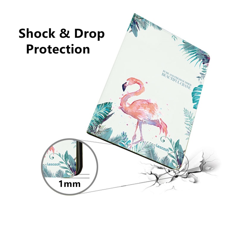 Dllencase Bao da máy tính bảng họa tiết hoa cúc cho For iPad 2018 8th 7th 9.7 Generation Mini 4 5 Air 3 10.5 Pro A211