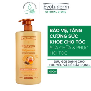 Kem ủ dành cho tóc yếu và dễ gãy Evoluderm Masque Cheveux Fortifiant Miel Gourmand 1000ml-15266
