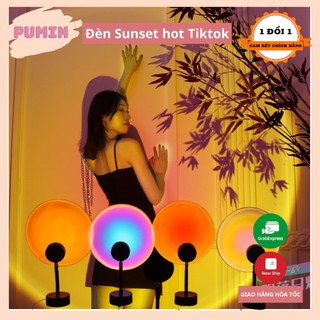 [SẴN HÀNG GIAO NHANH 2H] 🌈 Đèn sunset 🌈 đèn hoàng hôn 🌈 mặt trời 🌈 cầu vồng siêu hot tiktok