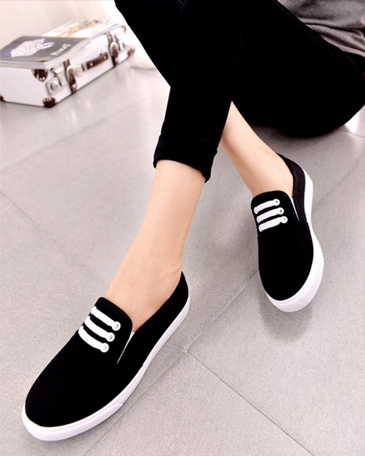 🌈HOT🌈 Giày slip on 3 dây