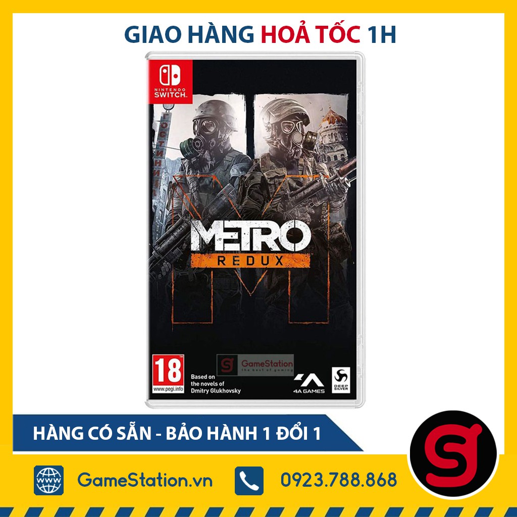 Game Metro Redux - Cho Máy Nintendo Switch