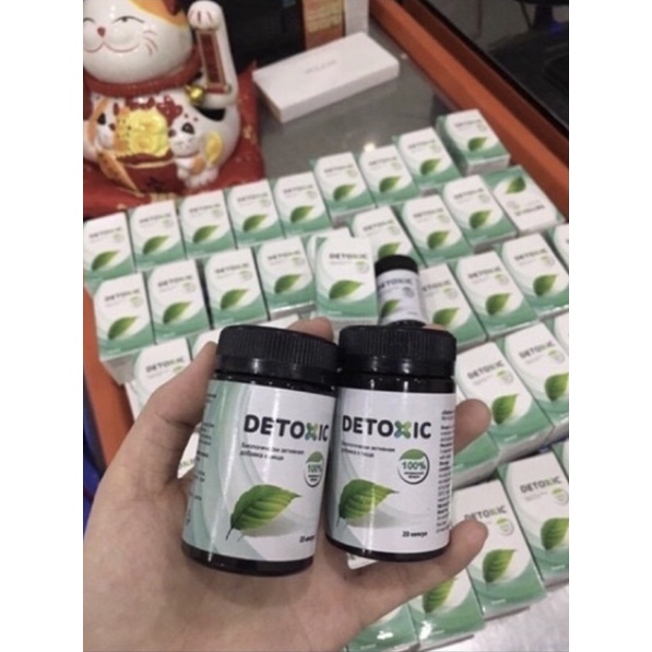 Detoxic Diệt ký sinh trung Nga 20 viên