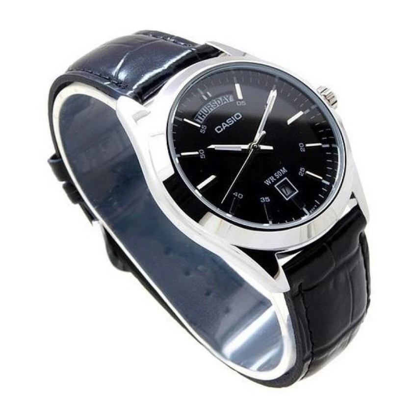 Đồng hồ nam dây da Casio chính hãng Anh Khuê MTP-1370L-1AVDF | BigBuy360 - bigbuy360.vn