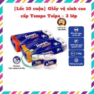 Giấy vệ sinh cao cấp Tempo Toipa - 3 lớp