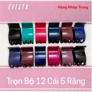 Kẹp Càng Cua 5 Răng Nhập Trung Cao Cấp Trọn Bộ 12 Cái Giá Sỉ