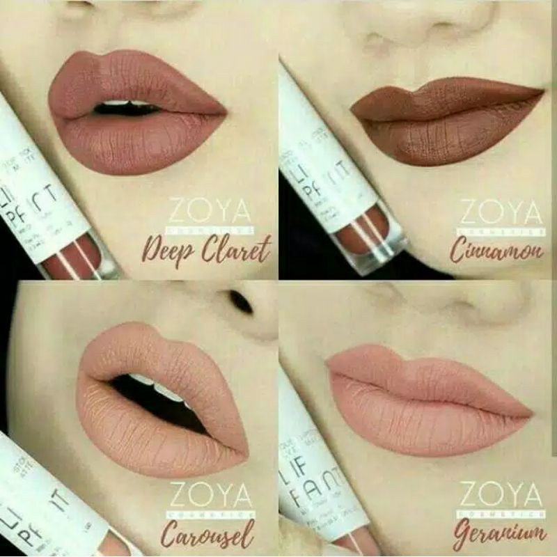 (hàng Mới Về) Son Môi Zoya Lên Màu Chuẩn Đẹp