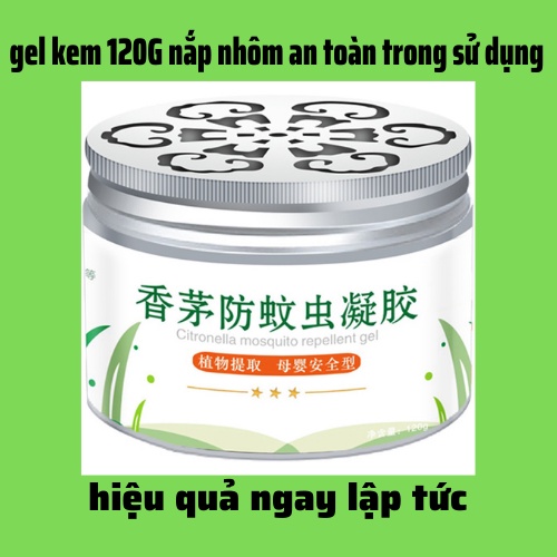 Tinh dầu đuổi muỗi dạng gel bôi chống muỗi,kem chống muỗi và côn trùng Nella 120G 100% thảo dược dùng an toàn hiệu quả