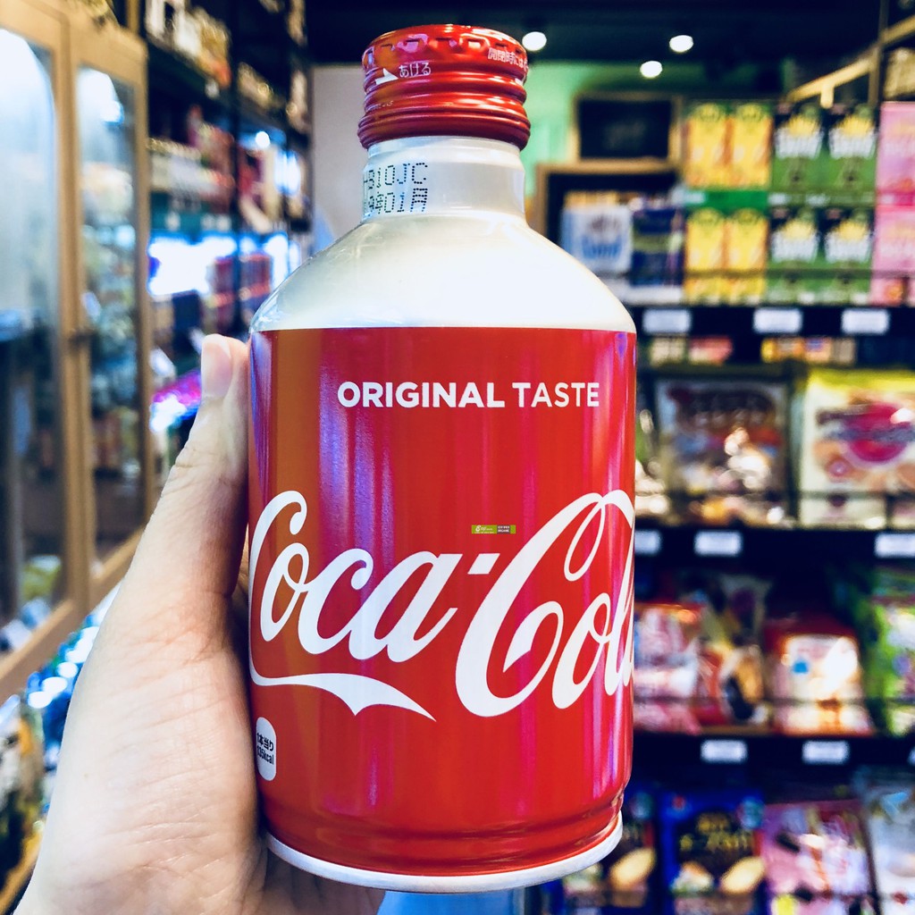 Coca Nhật chai nhôm 300ml