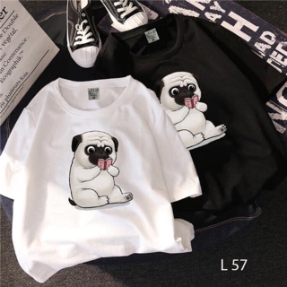 Áo thun cộc tay mẫu dog siêu kute