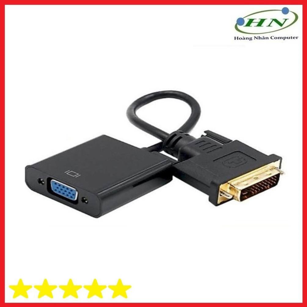 [Mã TH10KD20  hoàn đến10K xu] Cáp Chuyển DVI (24+1) RA VGA